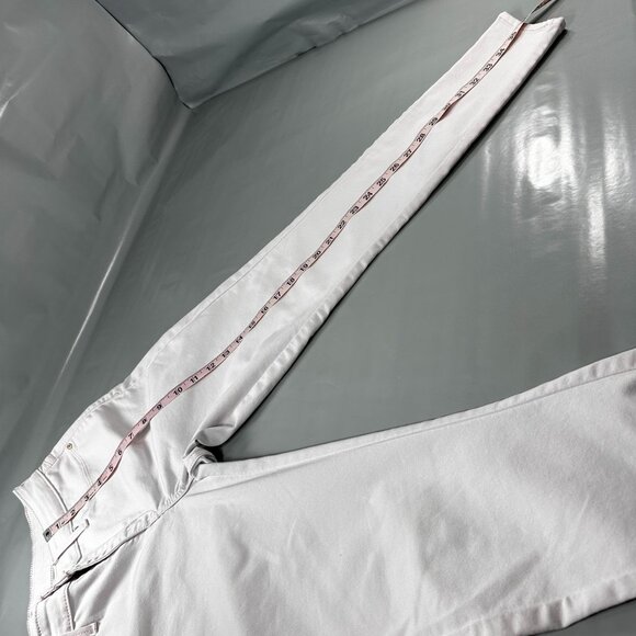 Denizen Levis Denim Stretch Jeans Low Rise Jeggings Straight Women White - Picture 7 of 16